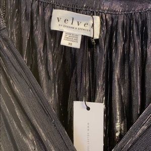 NEW W TAGS VELVET BY GRAHAM AND SPENCER DRESS